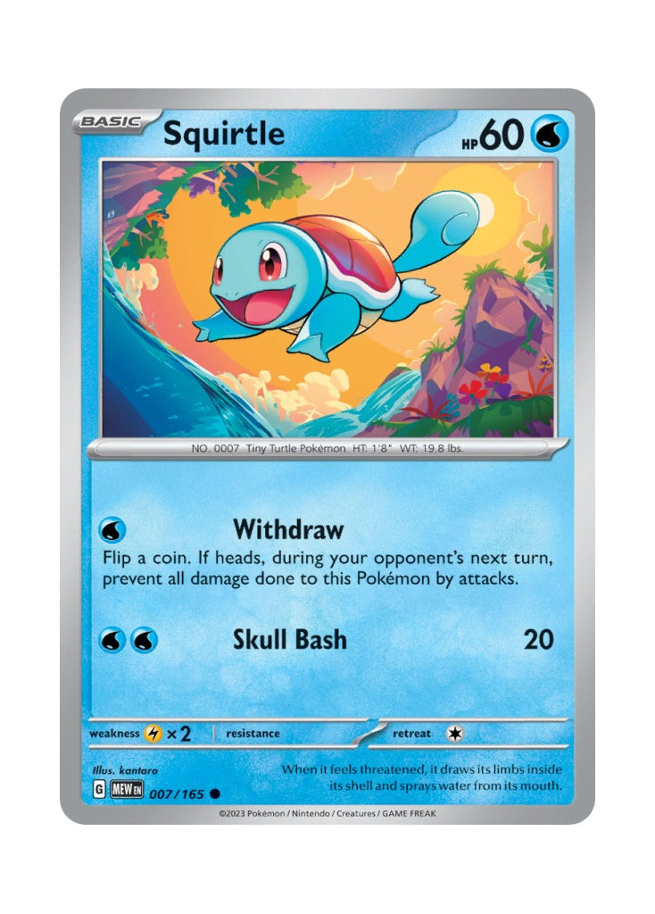 Squirtle – 151 (007)