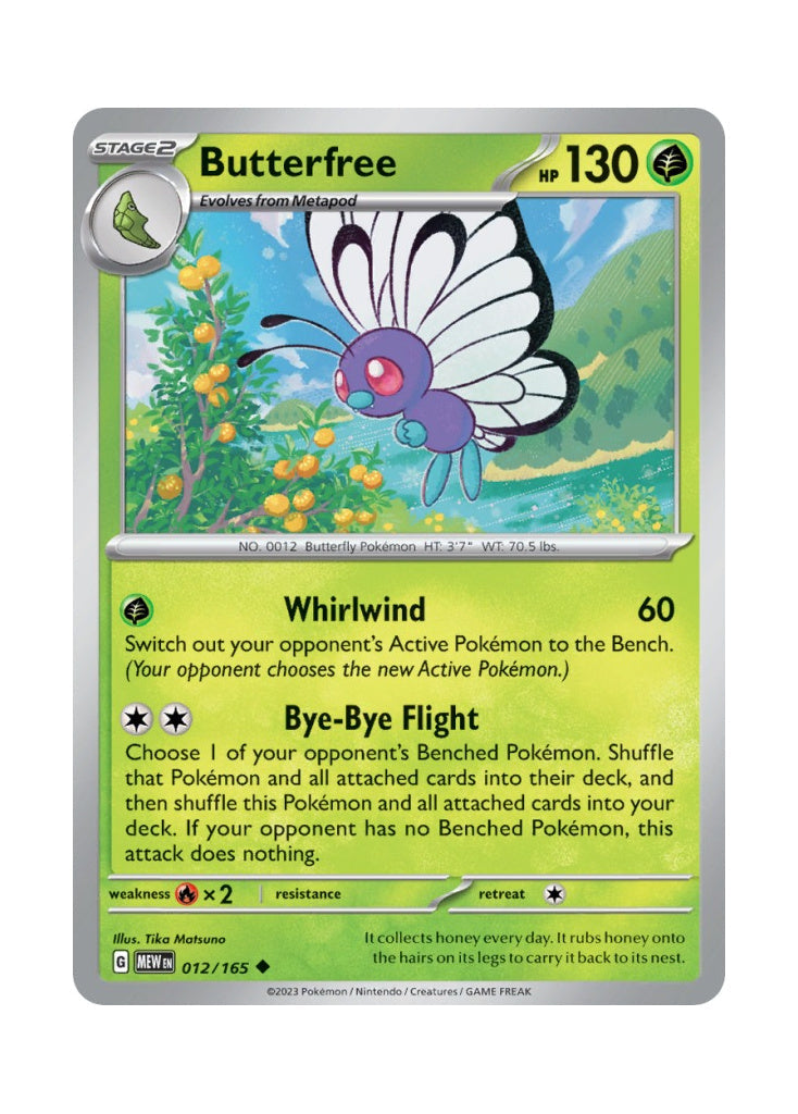 Butterfree – 151 (012)