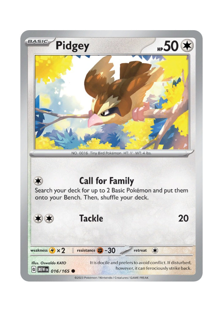 Pidgey – 151 (016)