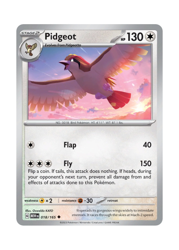 Pidgeot – 151 (018)