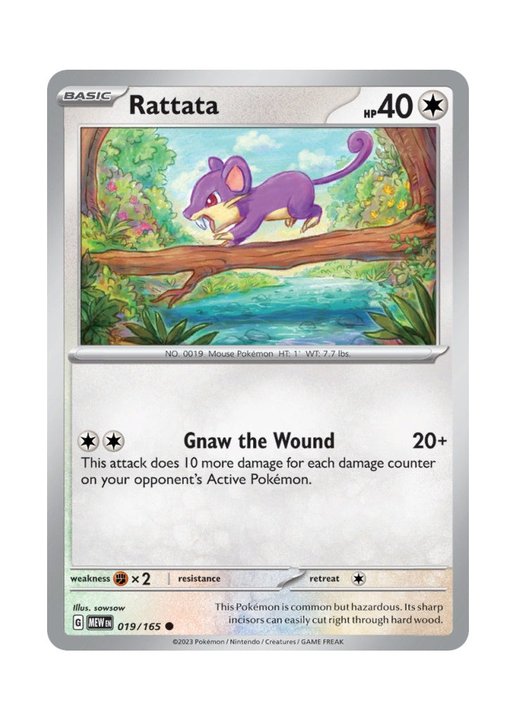 Rattata – 151 (019)