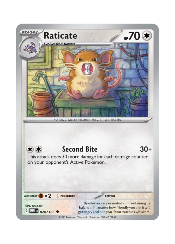 Raticate – 151 (020)