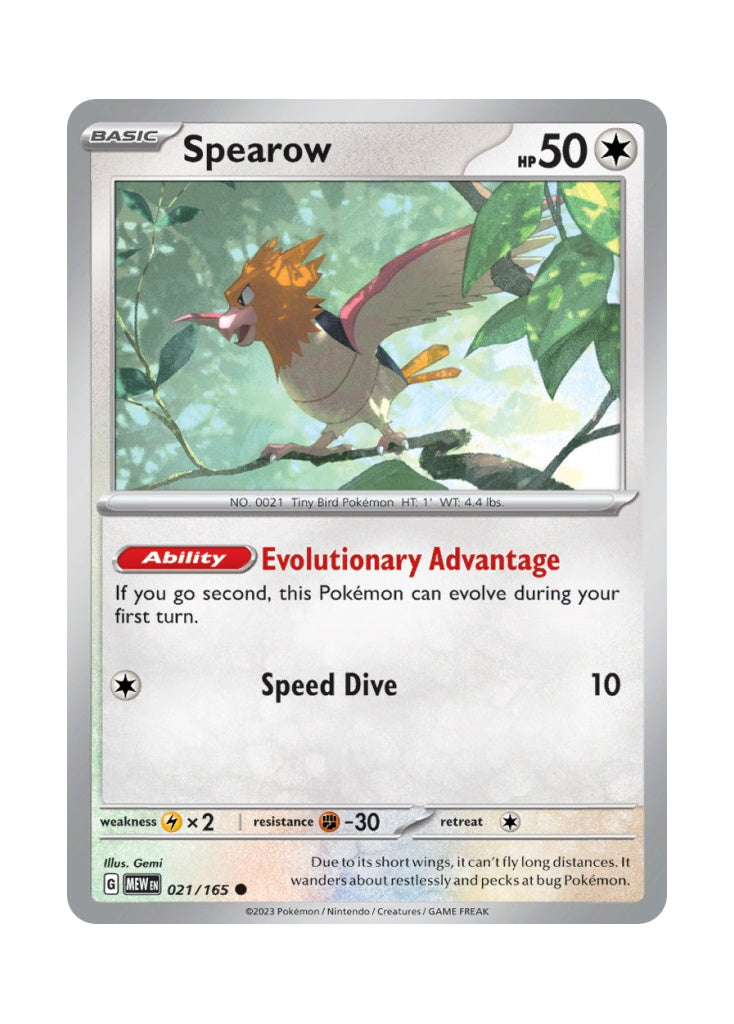 Spearow – 151 (021)
