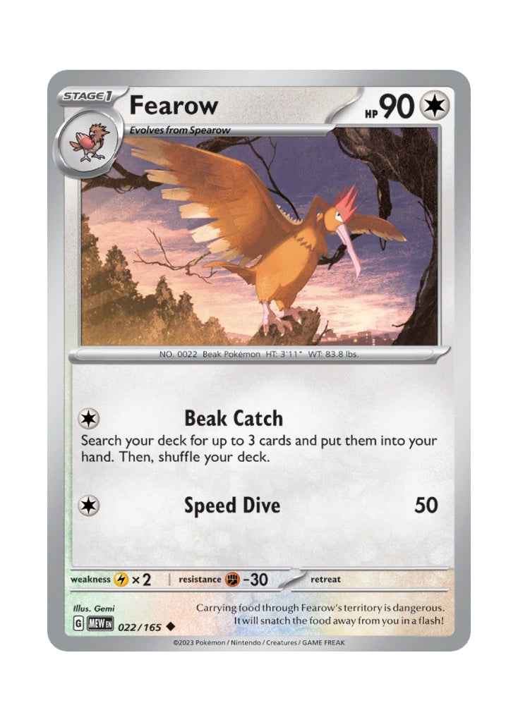 Fearow – 151 (022)