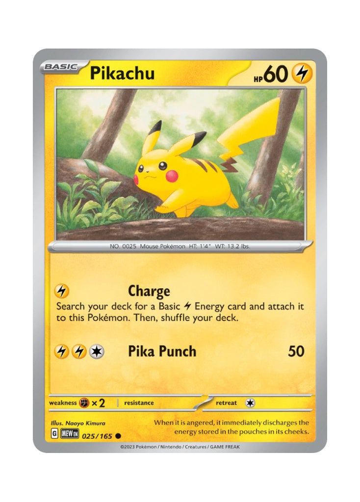 Pikachu – 151 (025)