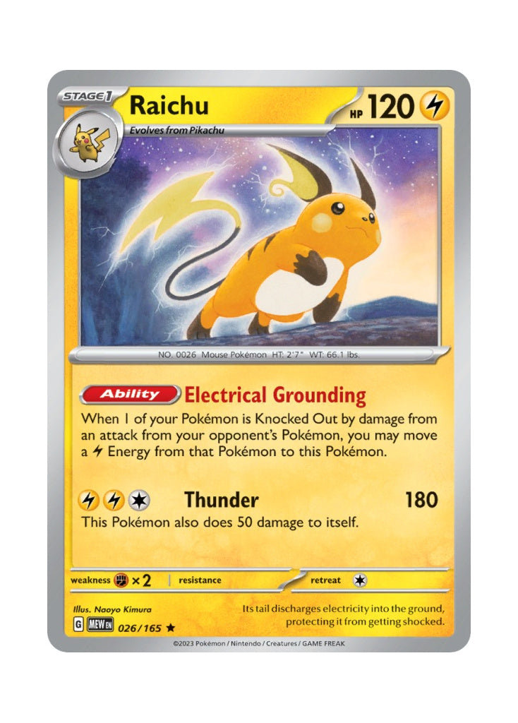 Raichu – 151 (026)