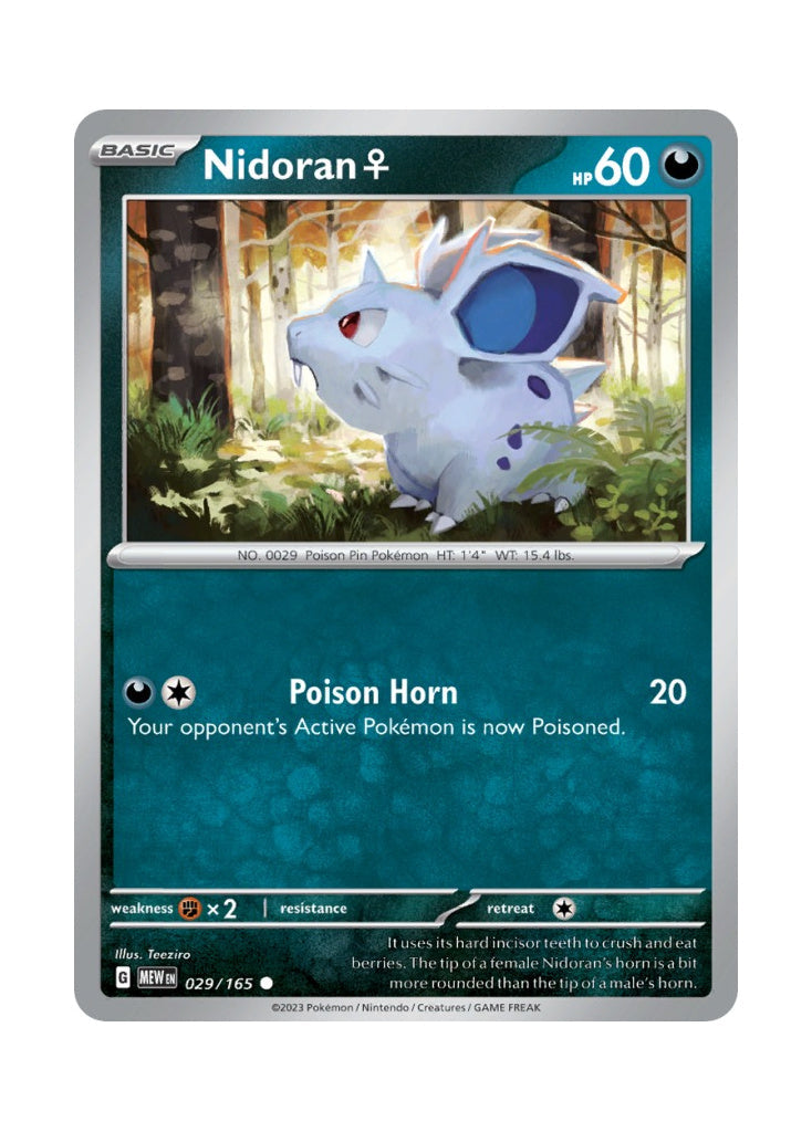 Nidoran♀ – 151 (029)