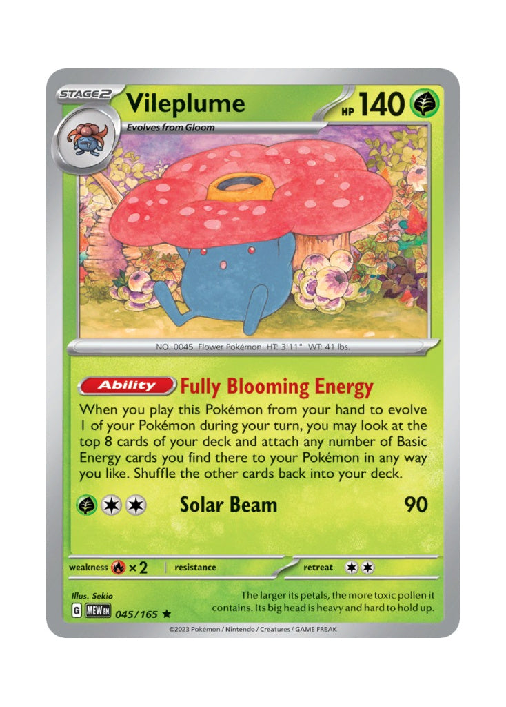 Vileplume – 151 (045)