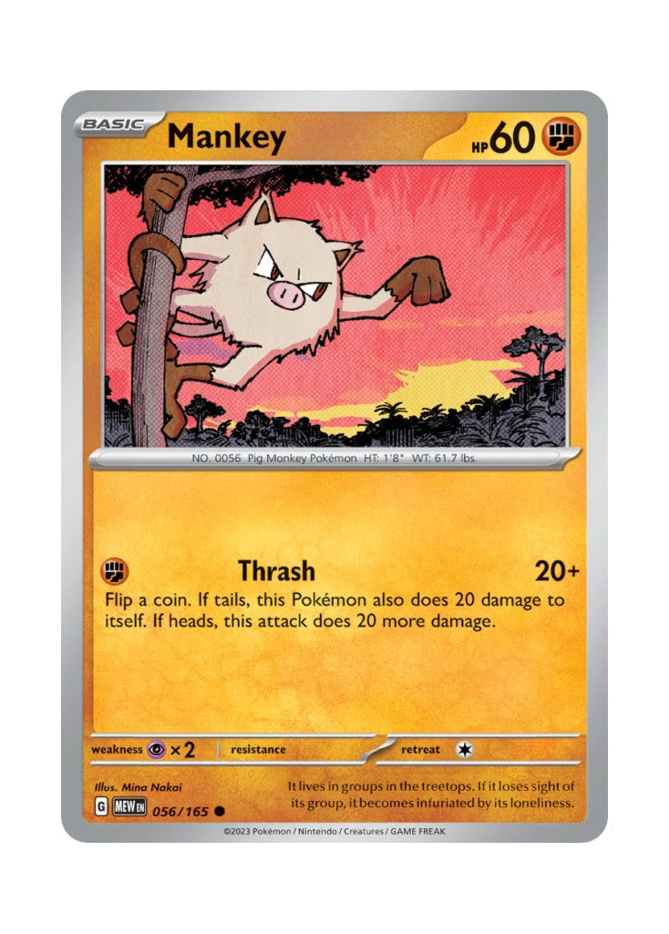 Mankey – 151 (056)