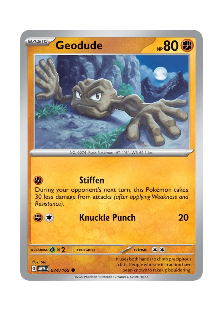 Geodude – 151 (074)