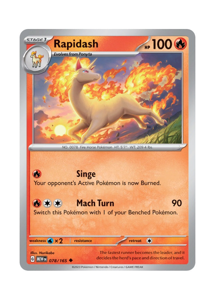 Rapidash – 151 (078)