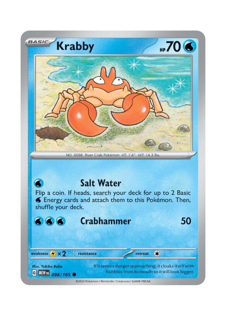 Krabby – 151 (098)