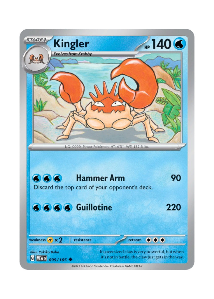 Kingler – 151 (099)