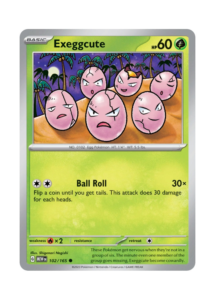 Exeggcute – 151 (102)