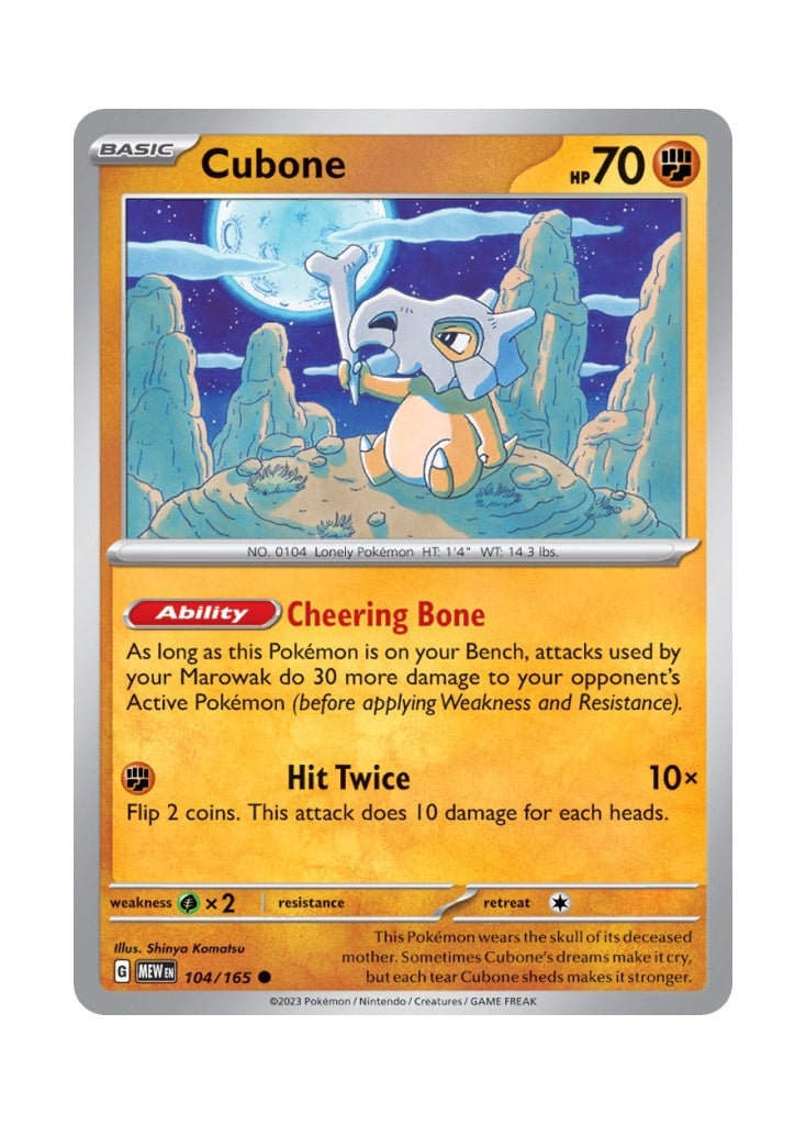 Cubone – 151 (104)