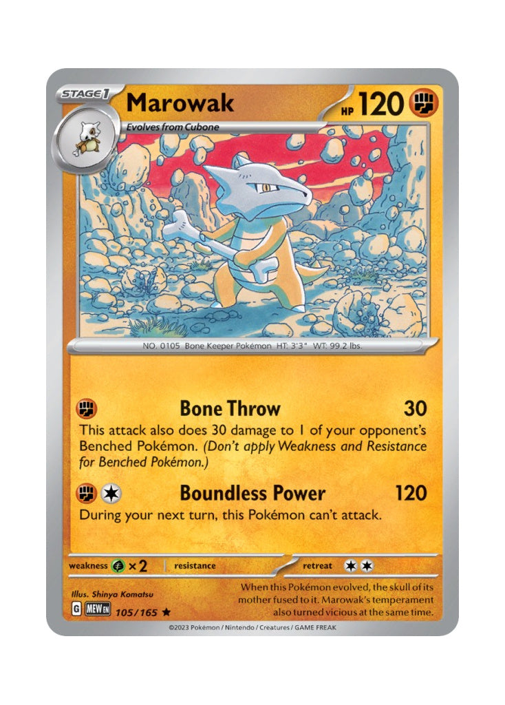 Marowak – 151 (105)