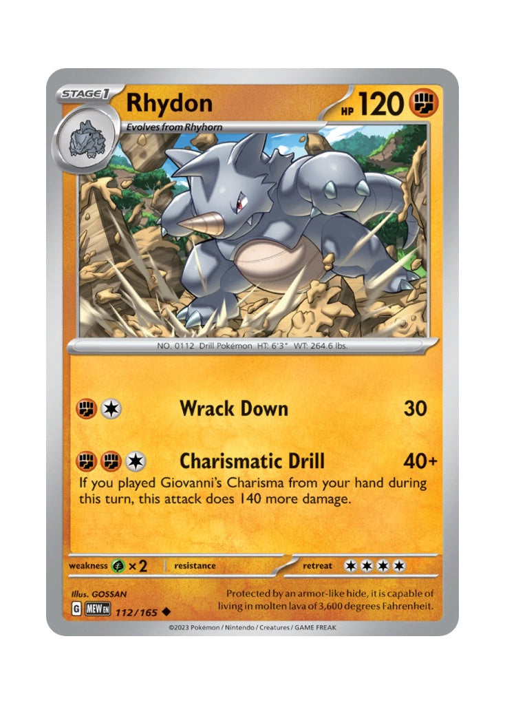 Rhydon – 151 (112)