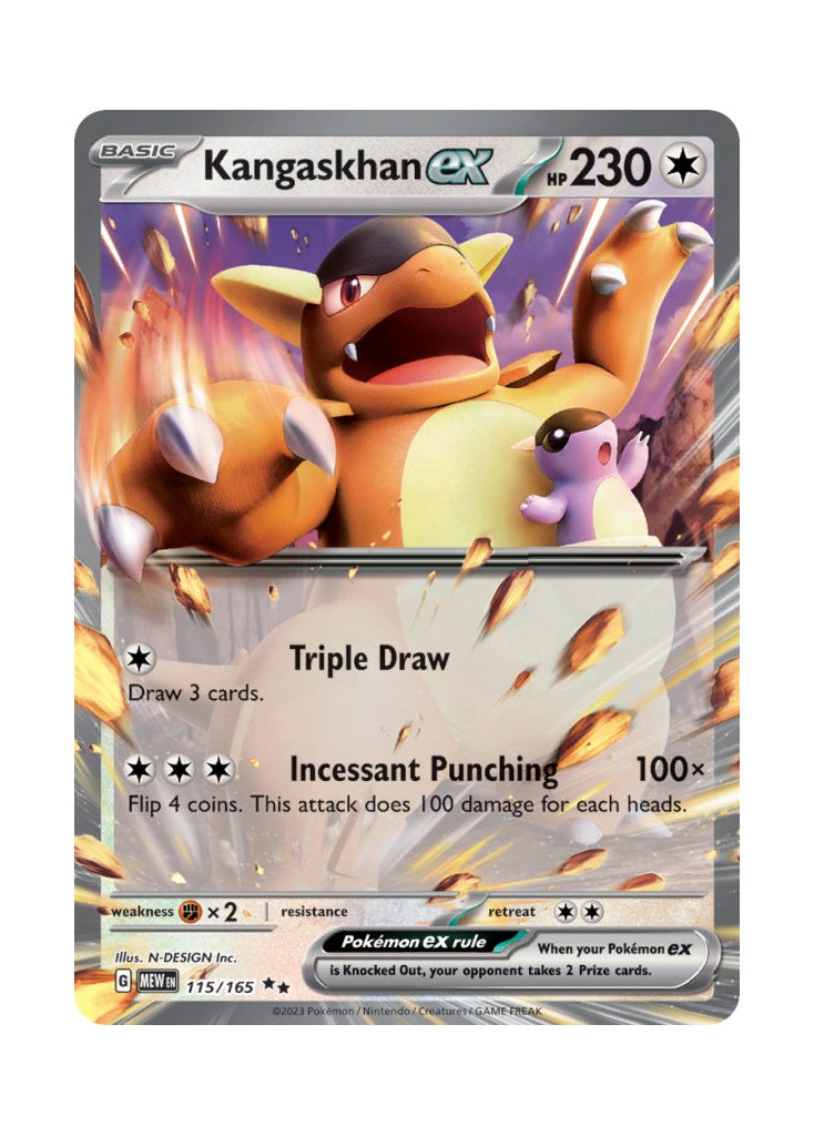 Kangaskhan ex – 151 (115)