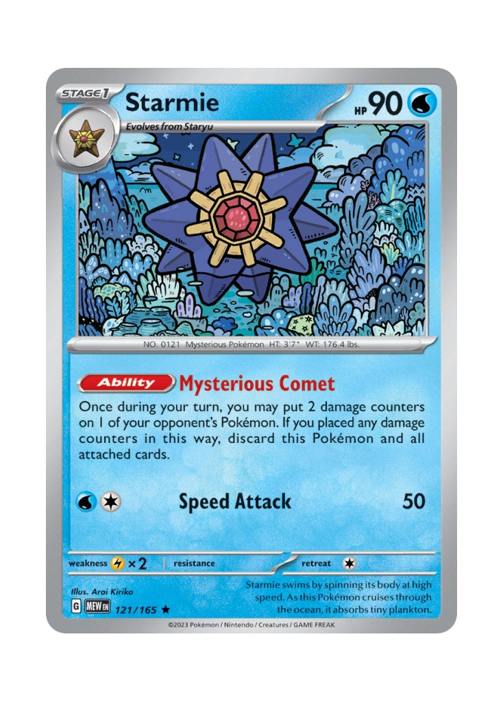 Starmie – 151 (121)