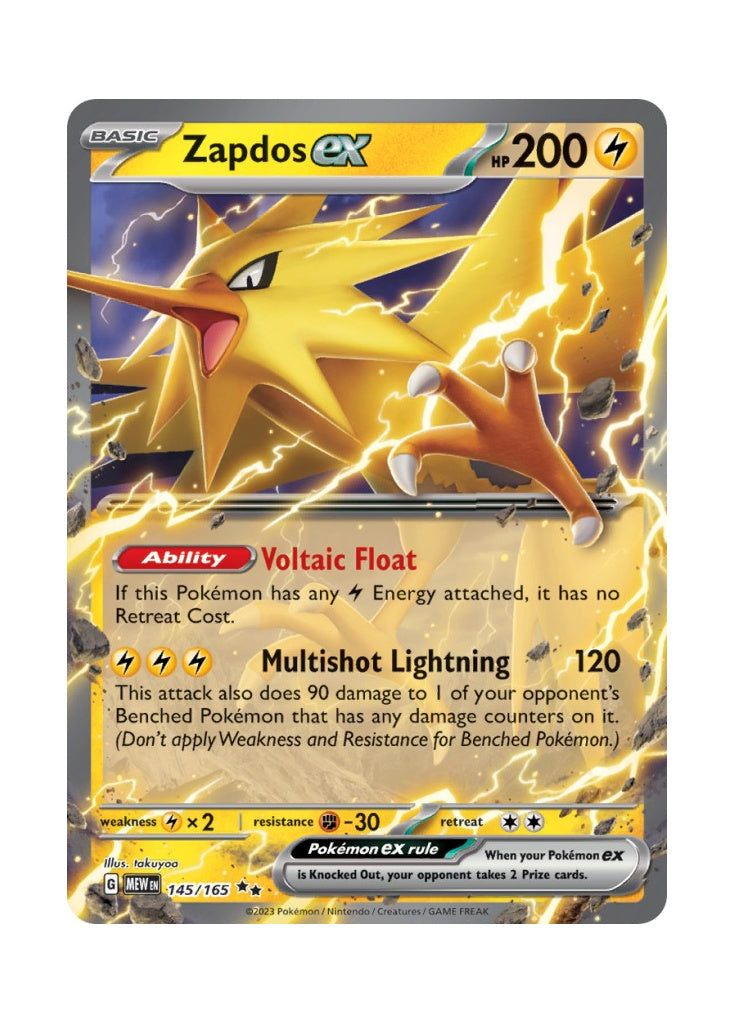 Zapdos ex – 151 (145)