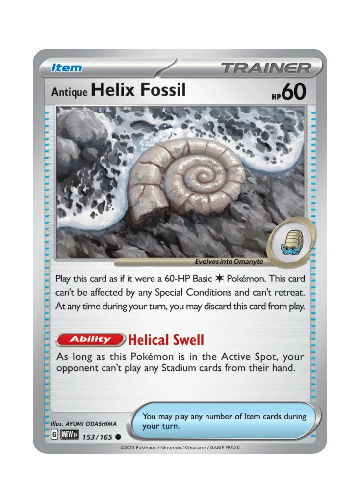Antique Helix Fossil – 151 (153)