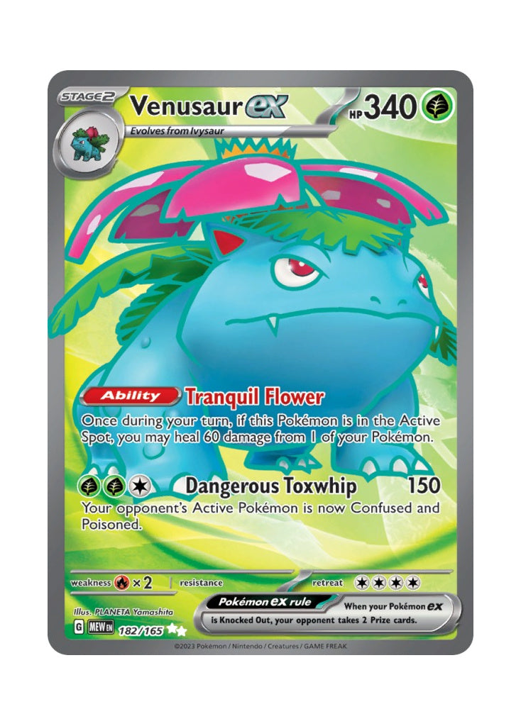 Venusaur ex – 151 (182)