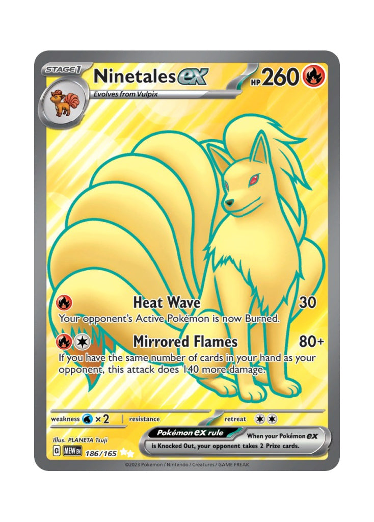 Ninetales ex – 151 (186)