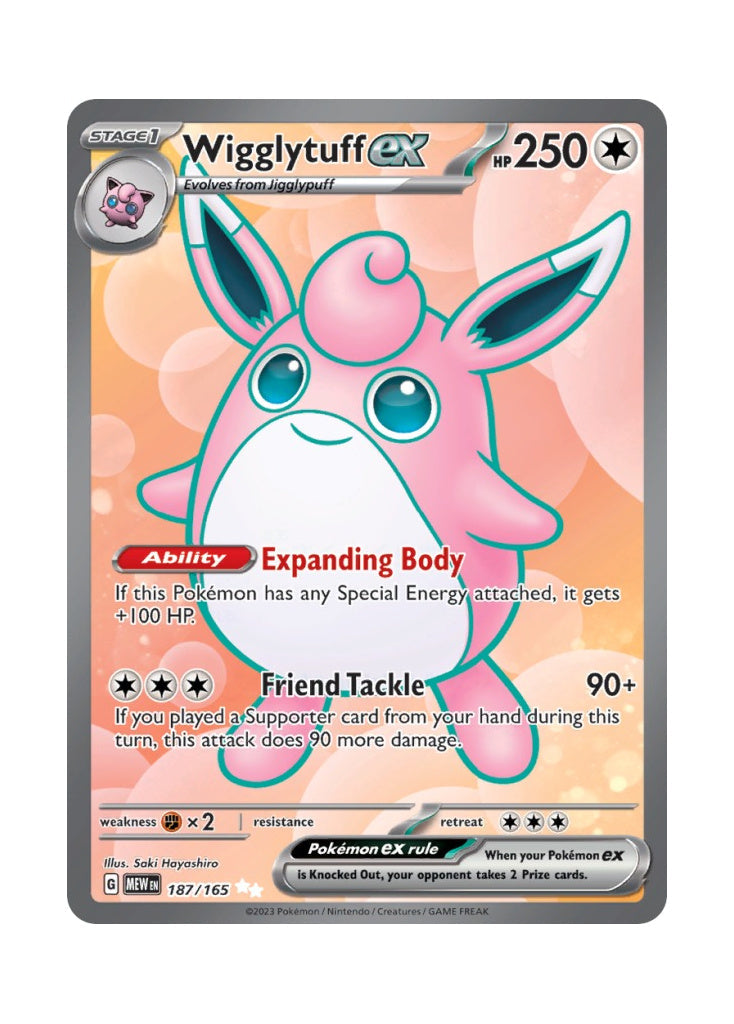 Wigglytuff ex – 151 (187)
