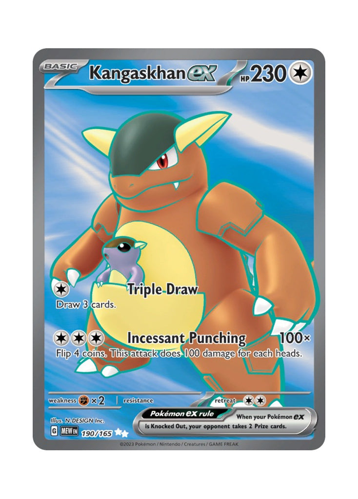 Kangaskhan ex – 151 (190)