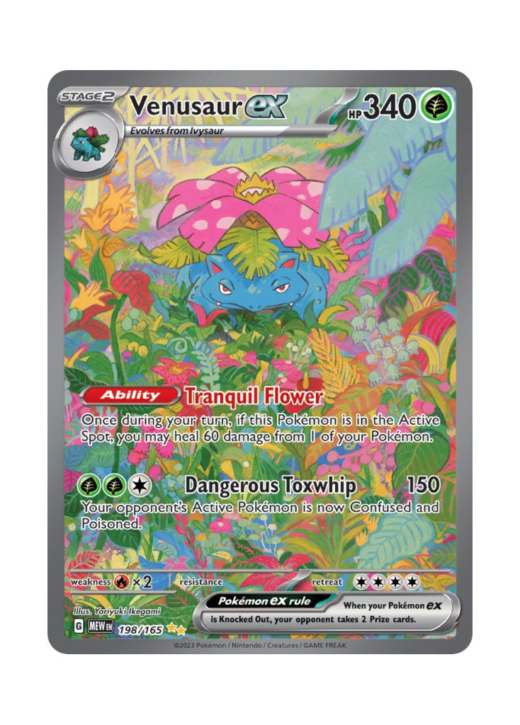 Venusaur ex – 151 (198)