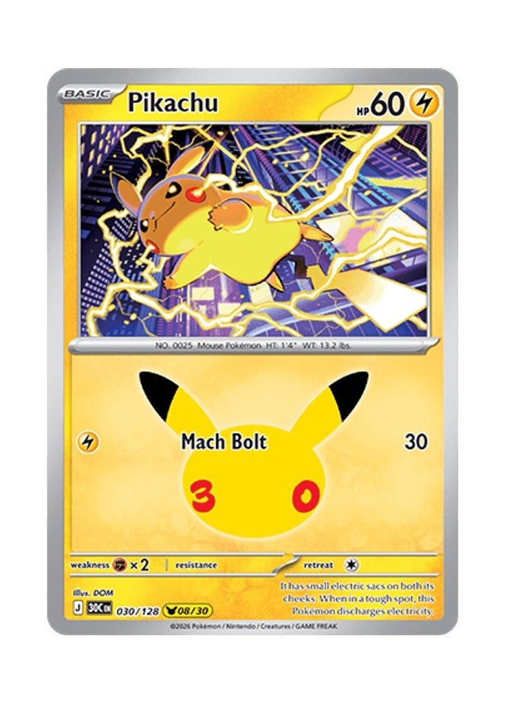 Pikachu – 30th Celebration (030)