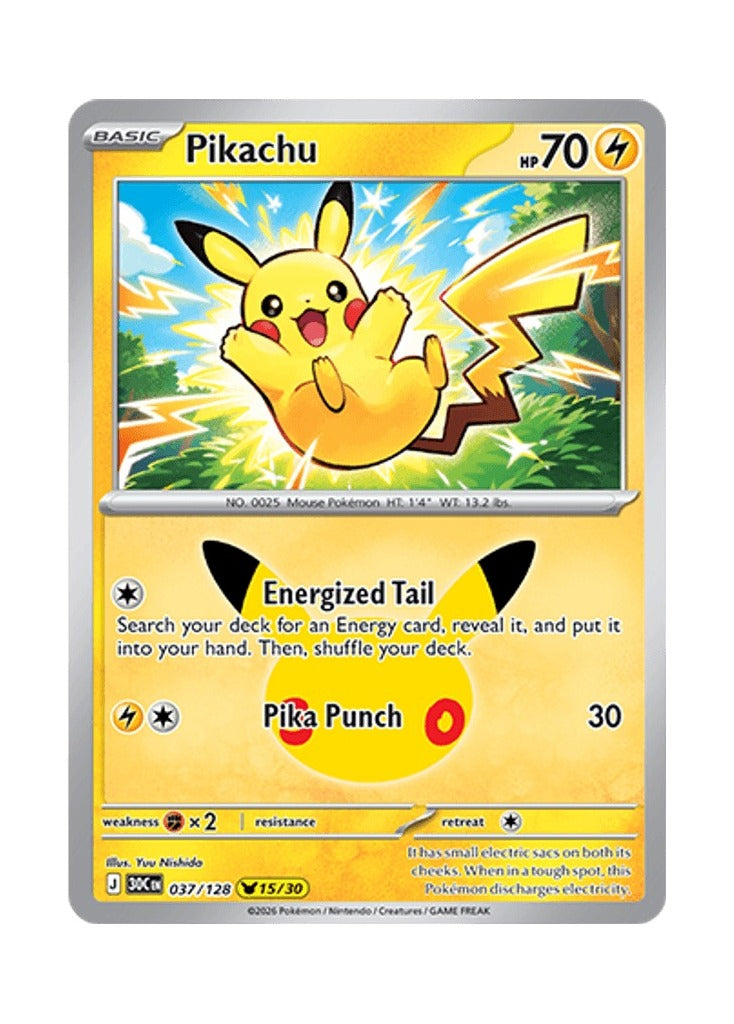 Pikachu – 30th Celebration (037)