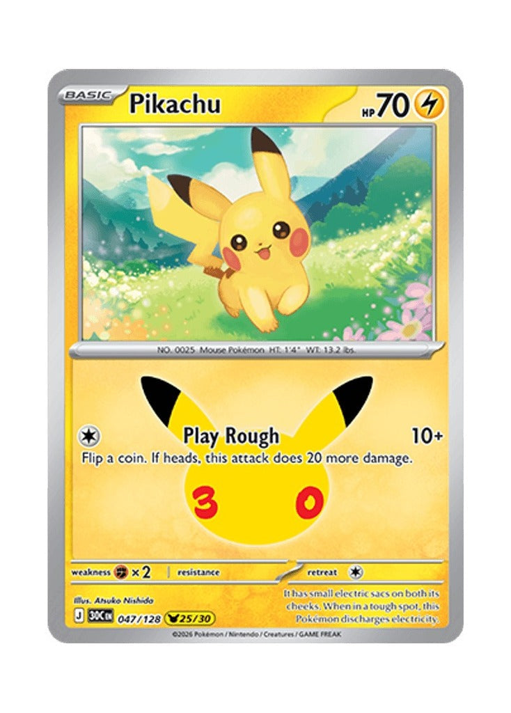 Pikachu – 30th Celebration (047)