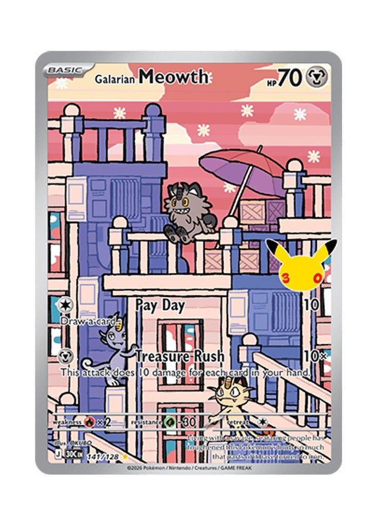 Galarian Meowth – 30th Celebration (141)