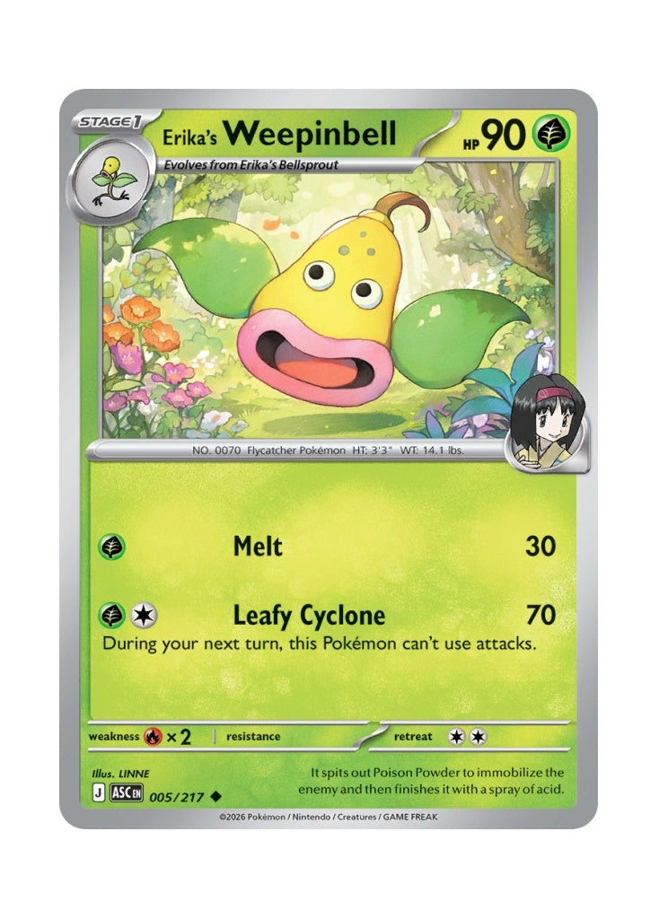 Erika’s Weepinbell – Ascended Heroes (005)