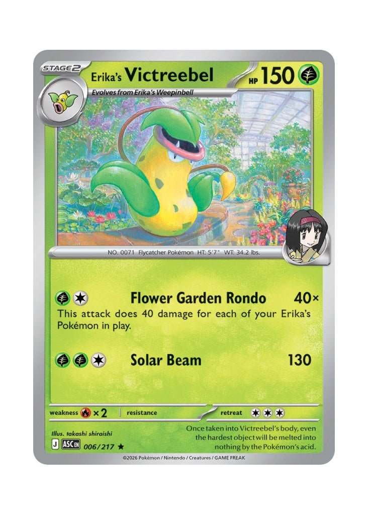 Erika’s Victreebel – Ascended Heroes (006)
