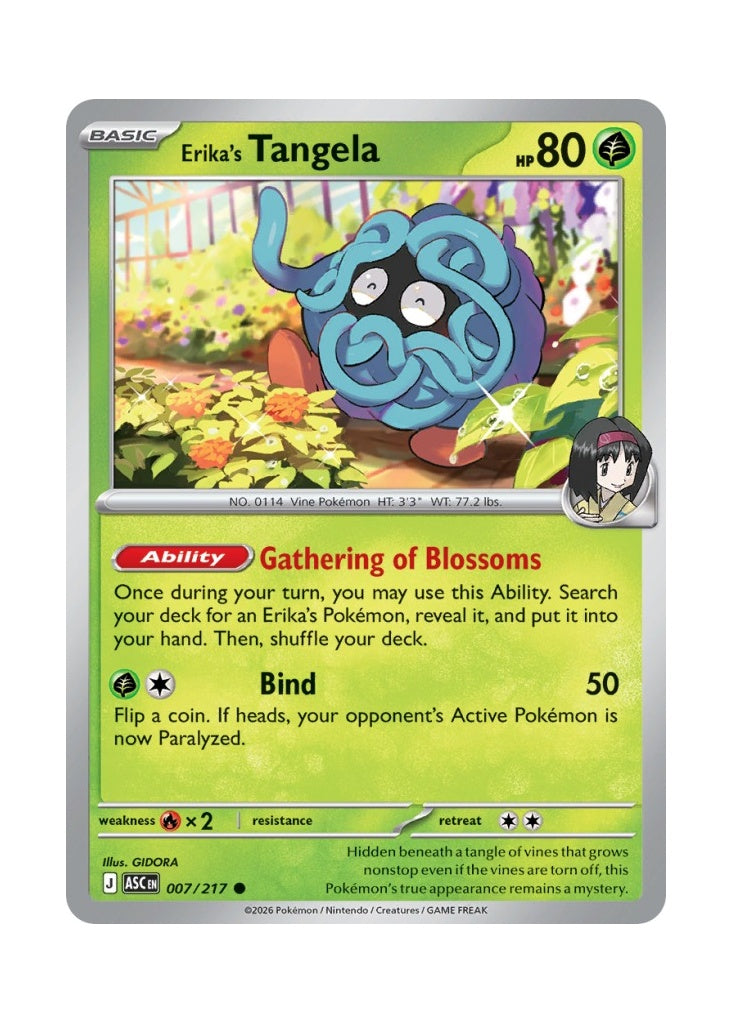 Erika’s Tangela – Ascended Heroes (007)