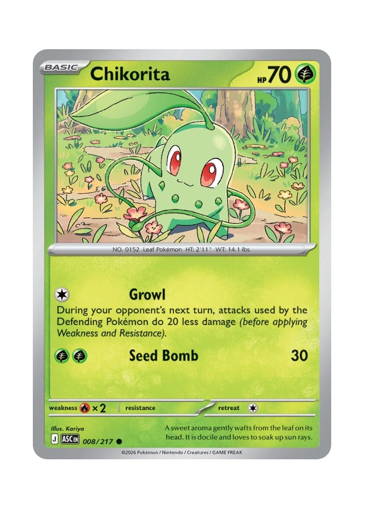 Chikorita – Ascended Heroes (008)