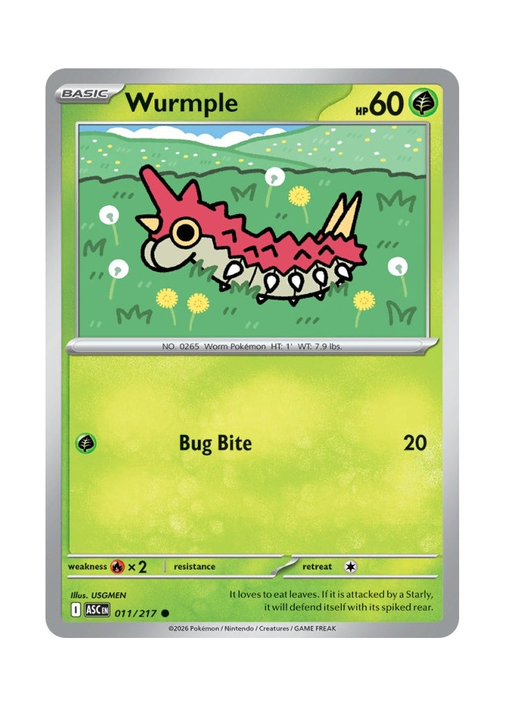 Wurmple – Ascended Heroes (011)
