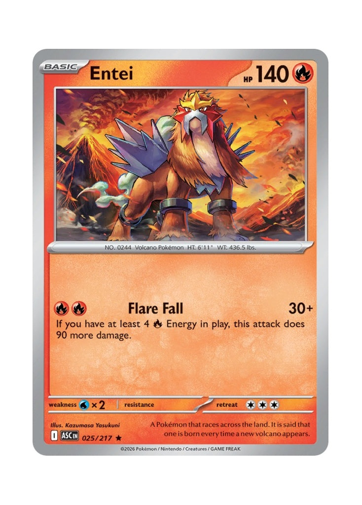Entei – Ascended Heroes (025)