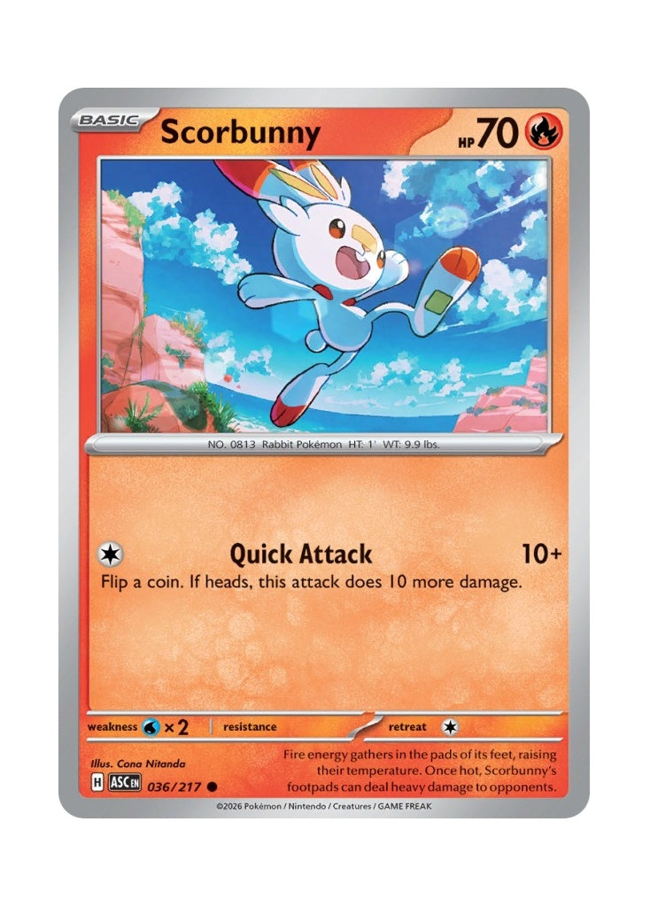 Scorbunny – Ascended Heroes (036)