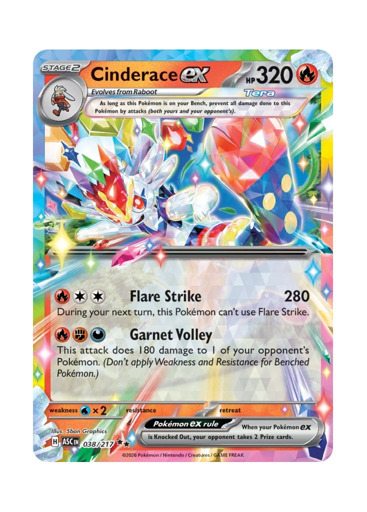 Cinderace ex – Ascended Heroes (038)