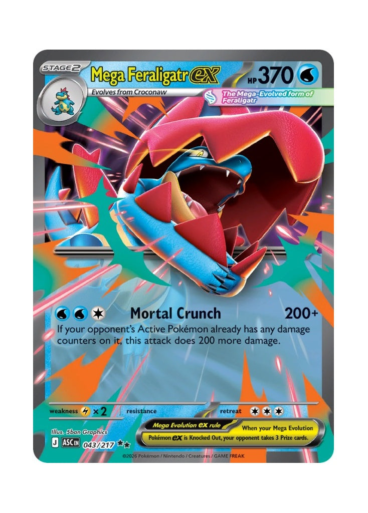 Mega Feraligatr ex – Ascended Heroes (043)