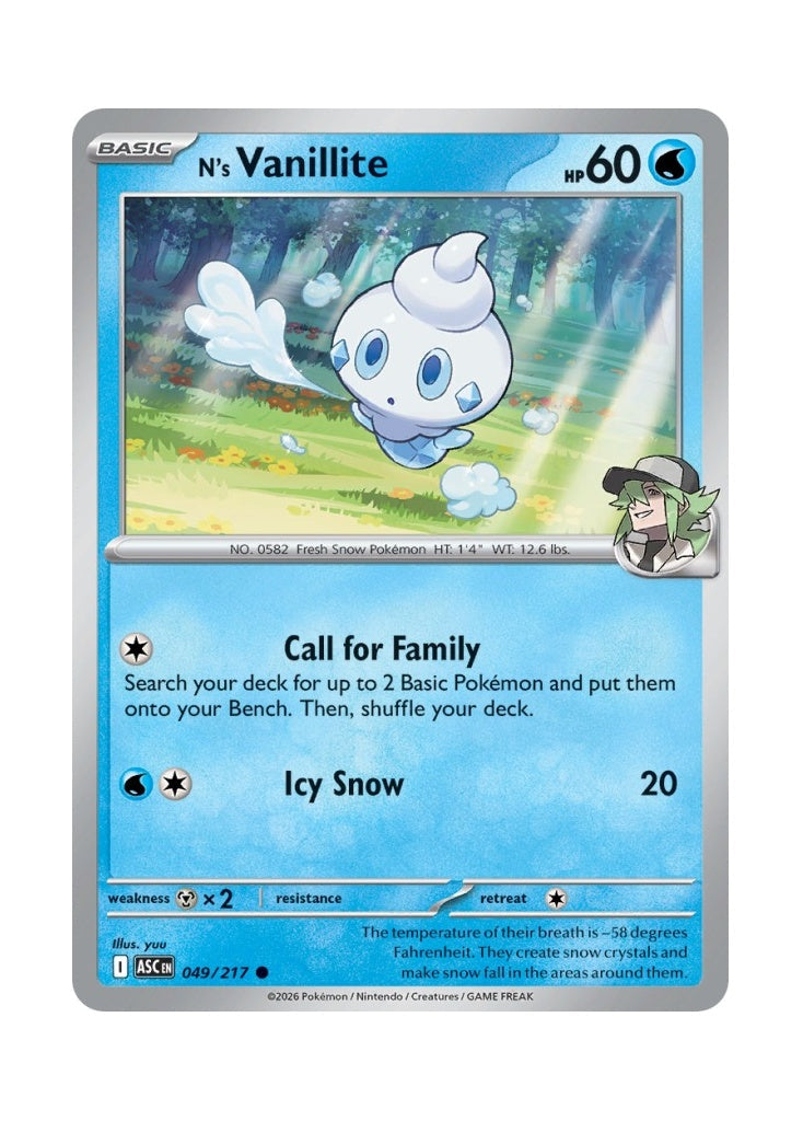 N’s Vanillite – Ascended Heroes (049)