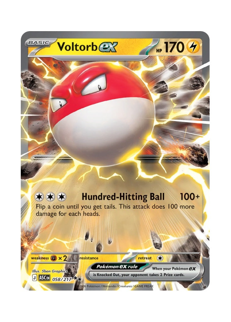 Voltorb ex – Ascended Heroes (058)