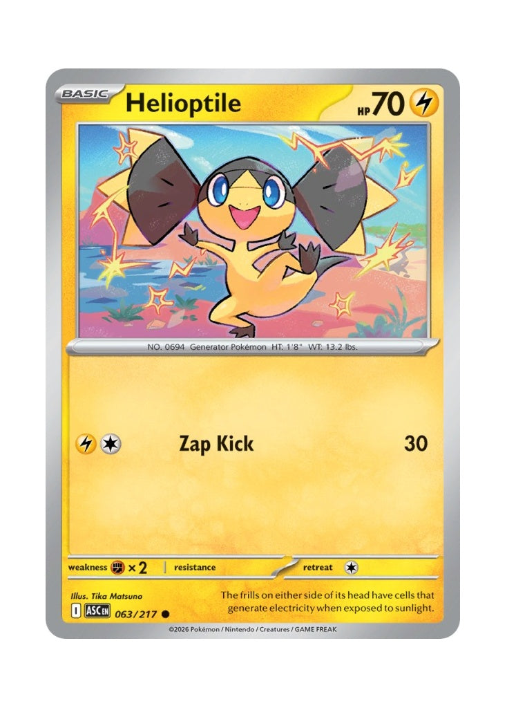 Helioptile – Ascended Heroes (063)