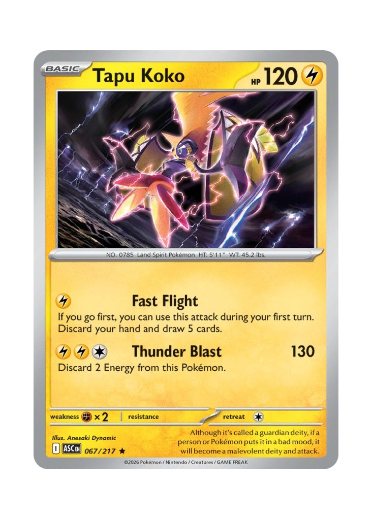 Tapu Koko – Ascended Heroes (067)