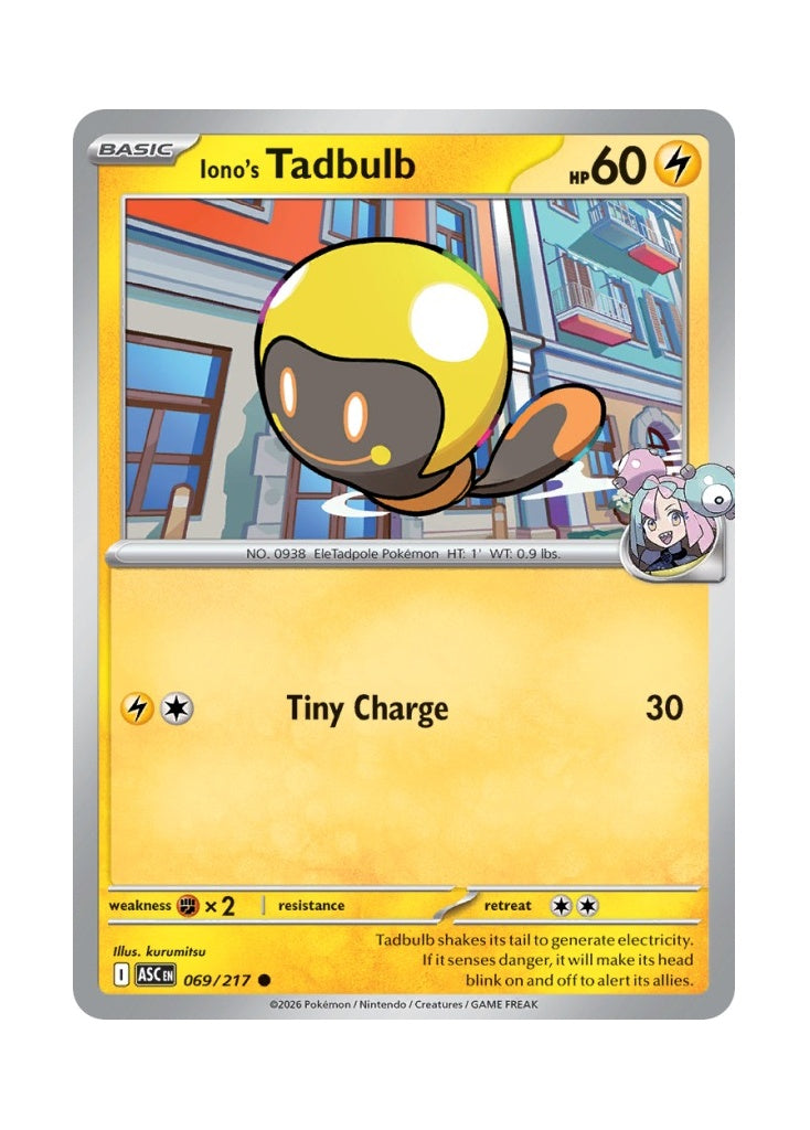 Iono’s Tadbulb – Ascended Heroes (069)