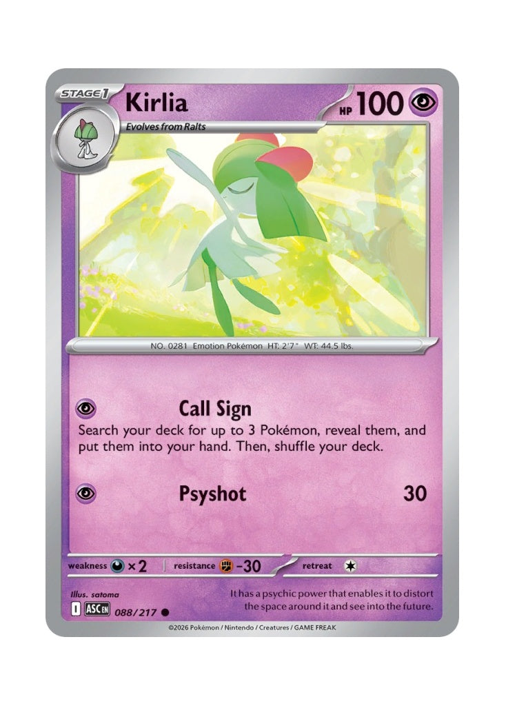 Kirlia – Ascended Heroes (088)