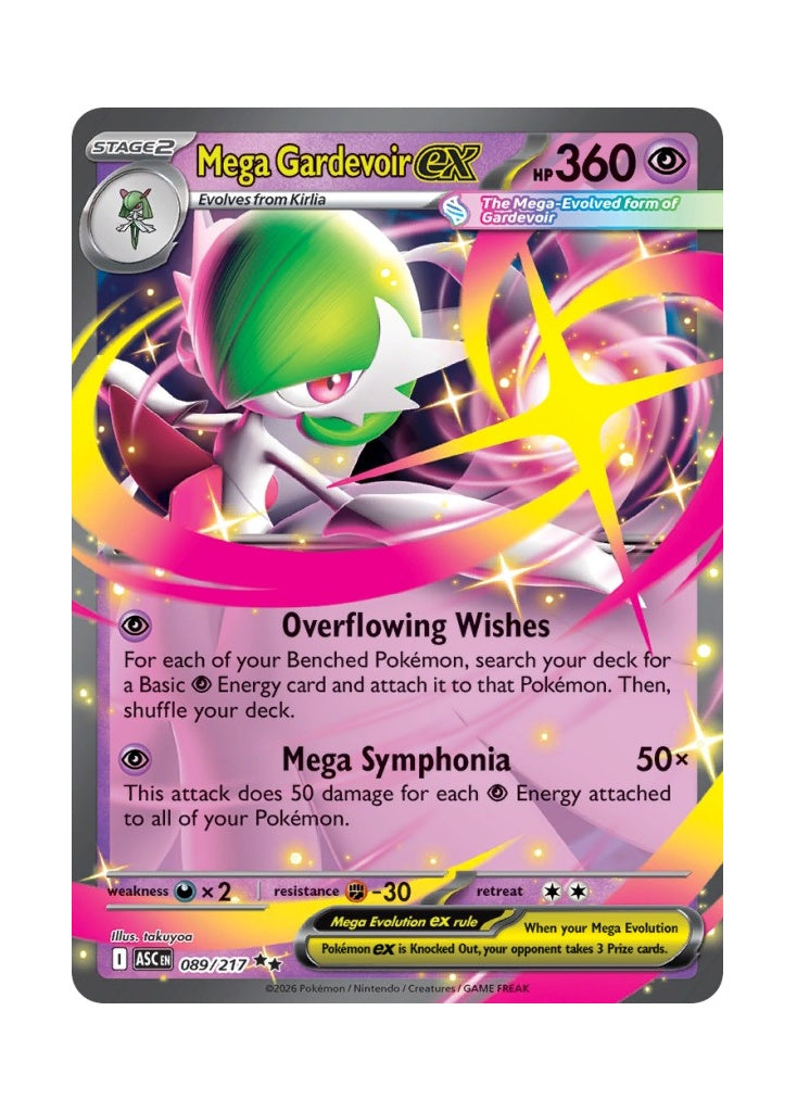 Mega Gardevoir ex – Ascended Heroes (089)